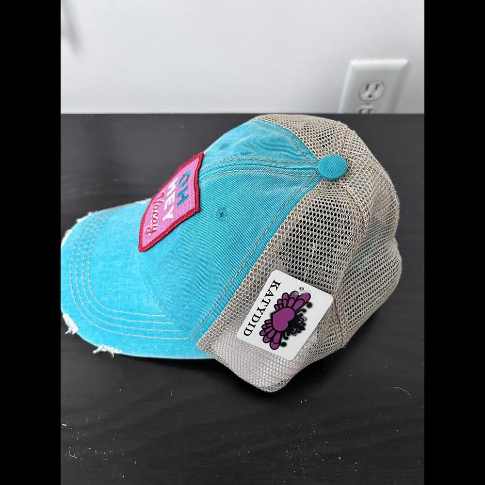 NWT OH Hey Vacay trucker Hat Women's - Picture 2 of 5